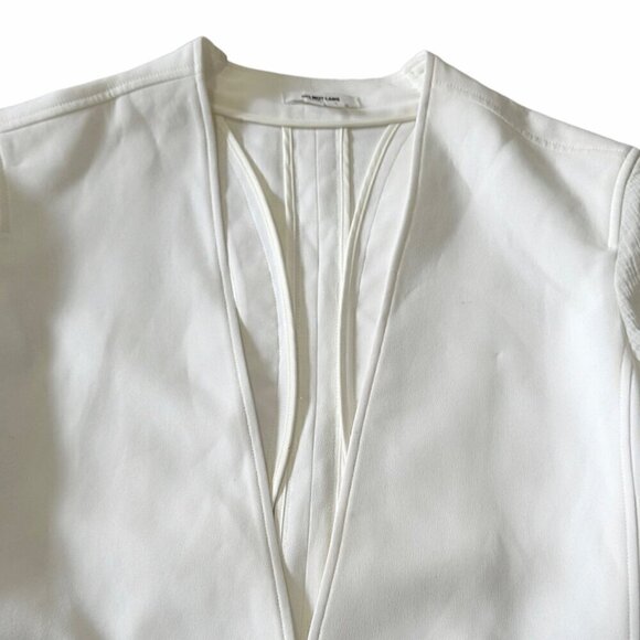 Helmut Lang Torsion‎ White Cutout Blazer, Size 4 - Picture 11 of 16